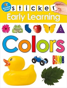 Paperback Sticker Early Learning: Colors: With Reusable Stickers Book
