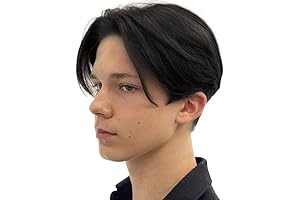 Middle Part Black Wig - Striking and Versatile