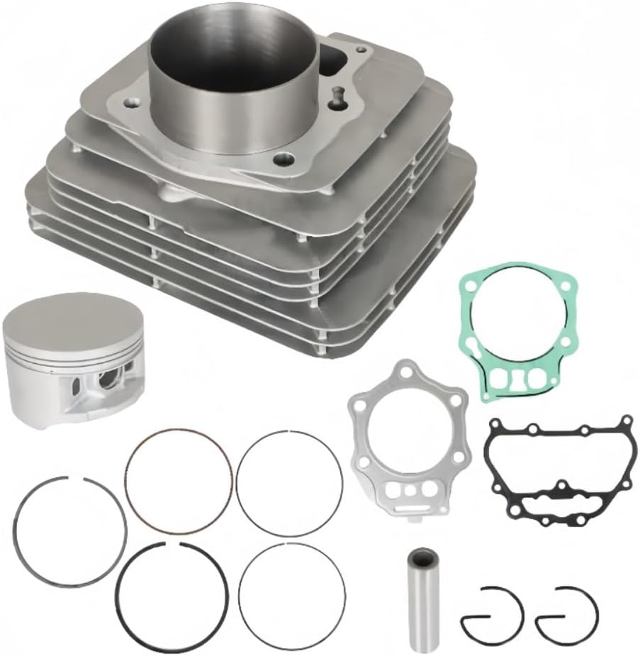 交換用92mmシリンダーピストンヘッドガスケットキット TRX500 Foreman 500オートバイエンジンアクセサリーと互換性あ