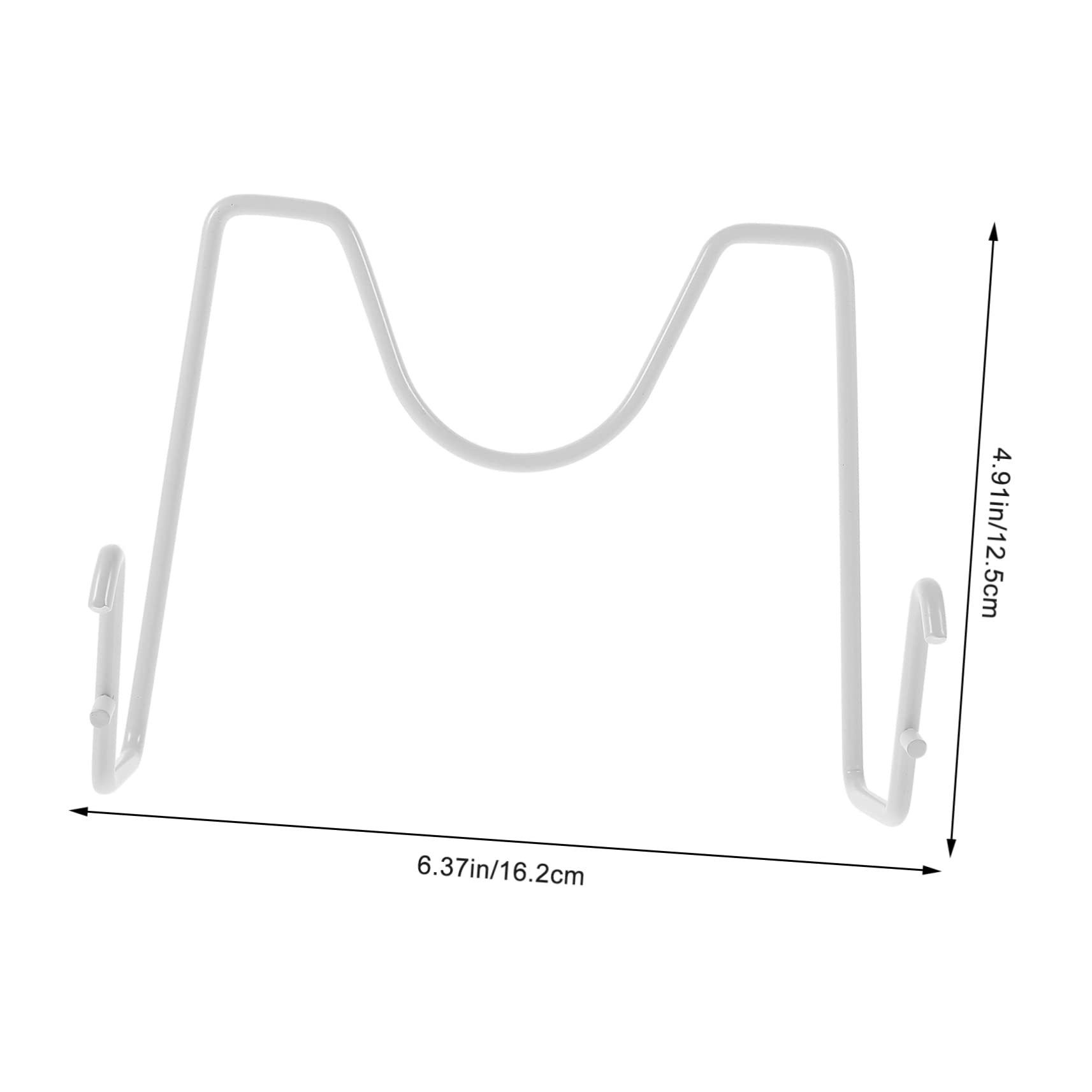 NAMOARLY Pegboard Pot Lid Organizer Rack Reusable Cooking Lid Holder for Space Saving Kitchen Storage Easy Installation Design Compatible with Standard Pegboards