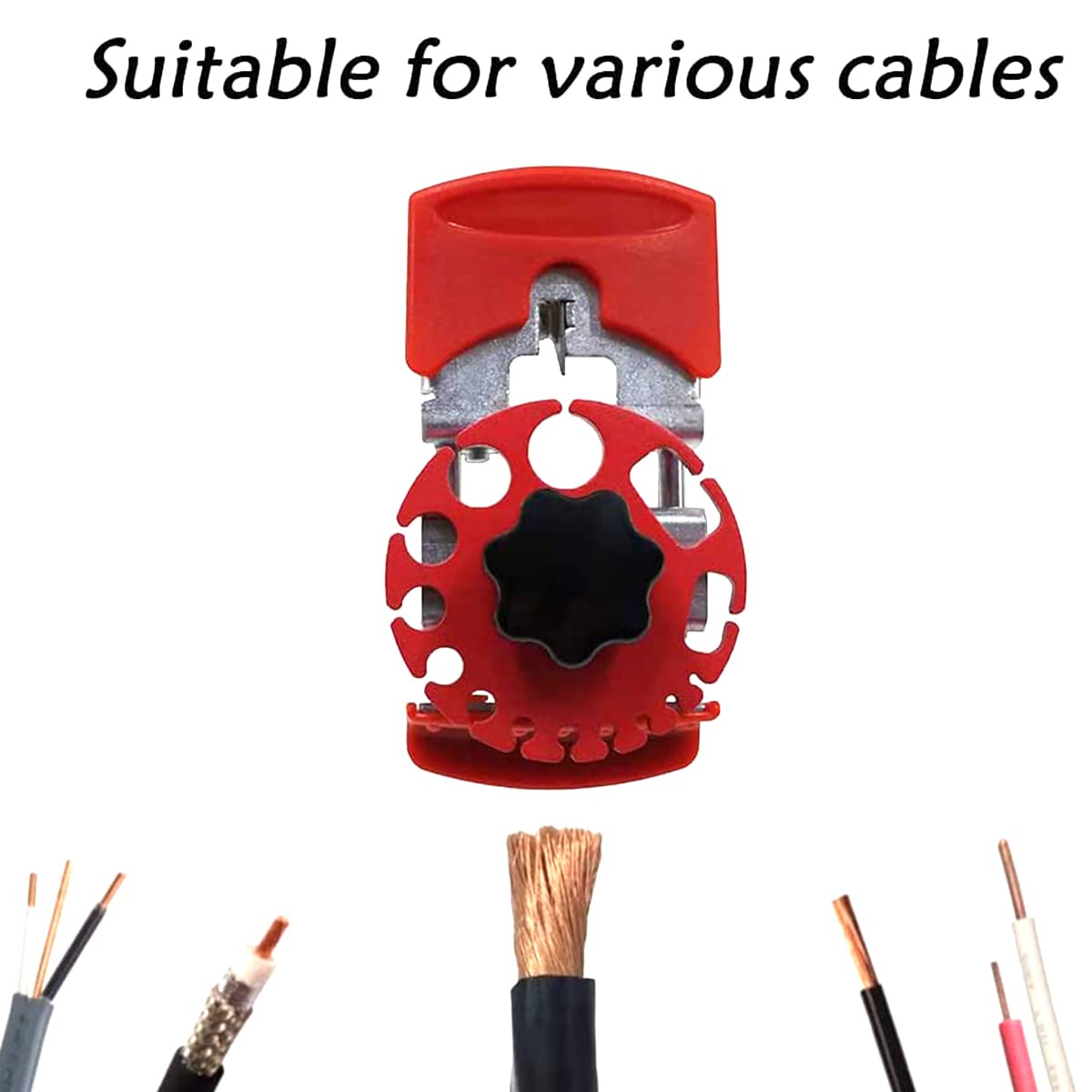 Spellafili Elettrici Manuale Pinza Spelafili Multifunzione Spela Cavi Portatile 72220197 - Foto 3