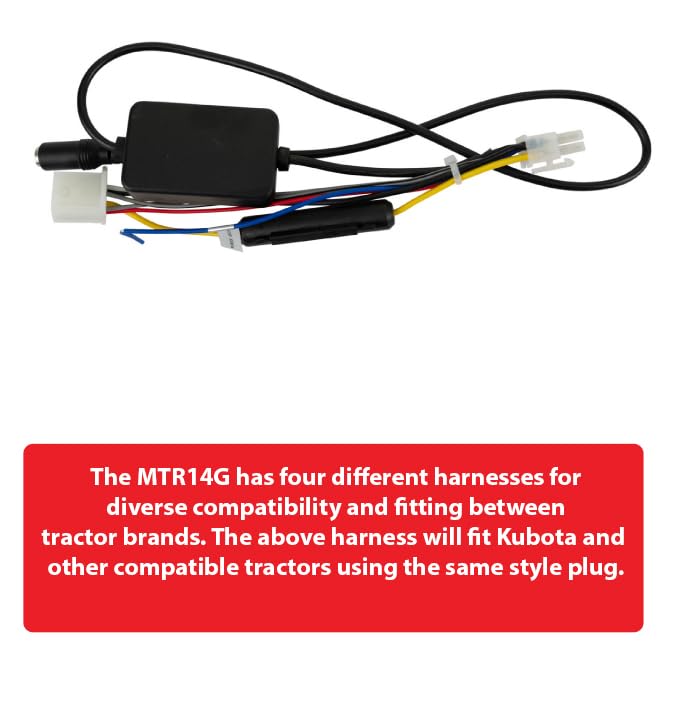 Amazon.co.jp: Dual Electronics TRKUB14G トラクターラジオ Kubota