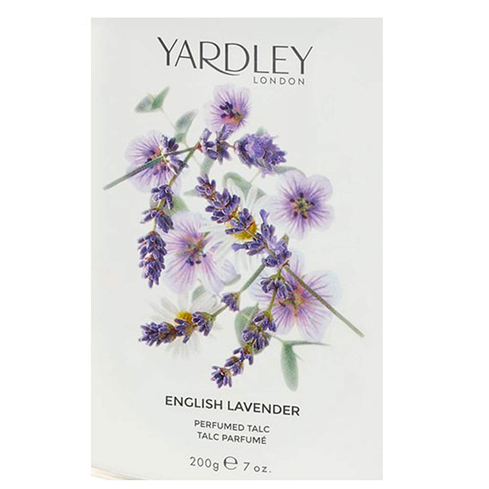Yardley London English Lavender Tin Talc 200g
