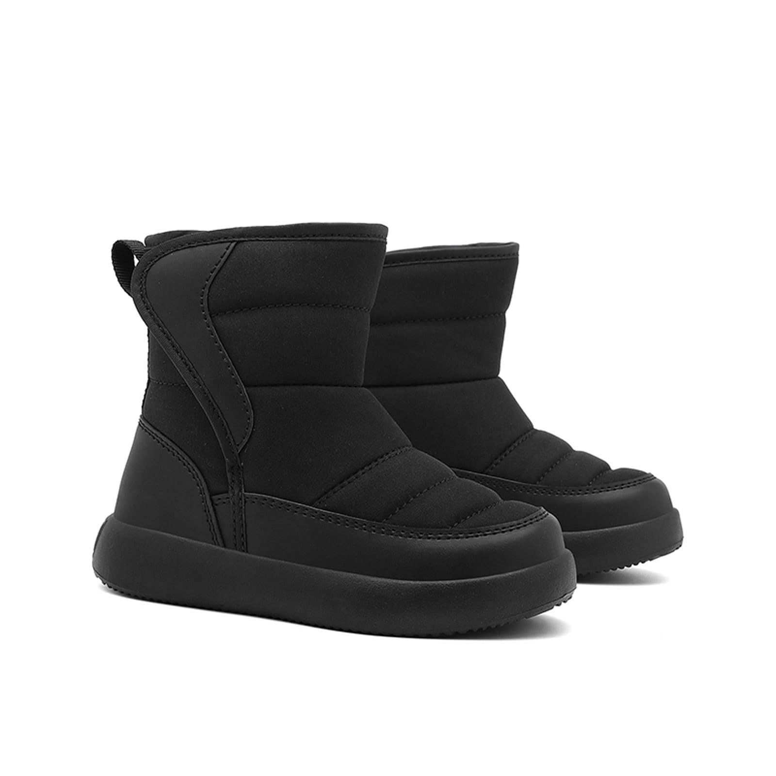 Stivali da Neve per Bambini Bambini Moda Calzature da Escursionismo Stivali Piatti alla Moda Comodi Suola Morbida Autunnali Invernali Scarpine Primi Passi per Autunno e Inverno