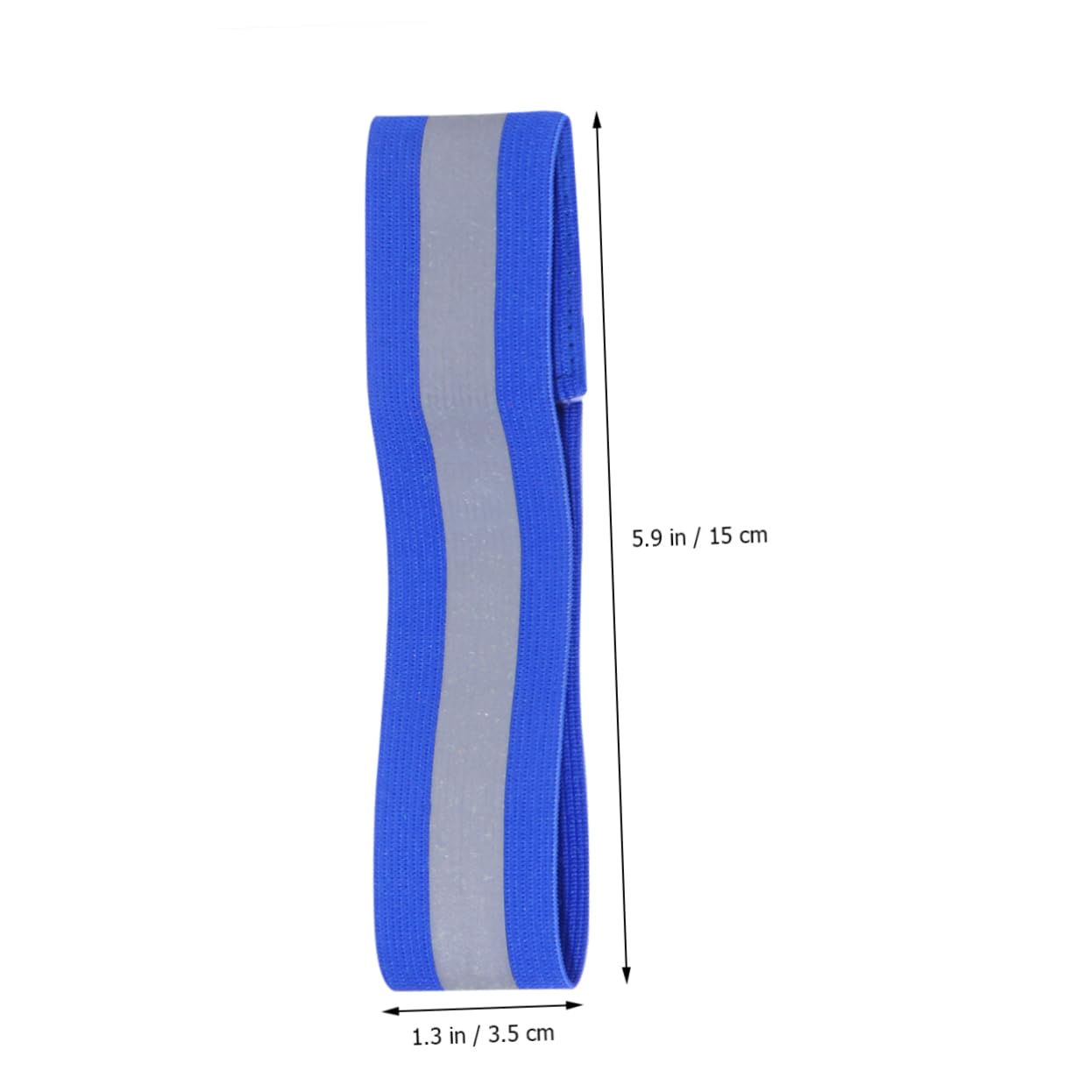 POPETPOP Bracelet Réfléchissant Brassard Reflechissant Coureurs Bracelet LED Brassards Réfléchissants Sécurité Ceinture Nuit Visibilité Elastiques Bracelets Blue