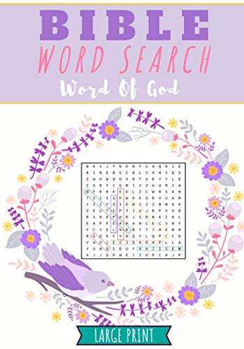 Bible Word Search: 80 Puzzles Book Game | Find more than 1,000 words of God that mean something to you | Large Print & Big Character | Gift for