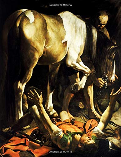 Caravaggio LARGE Notebook #10: Michelangelo Merisi da Caravaggio Notebook College Ruled to Write in 8.5x11" LARGE 100 Lined Pages