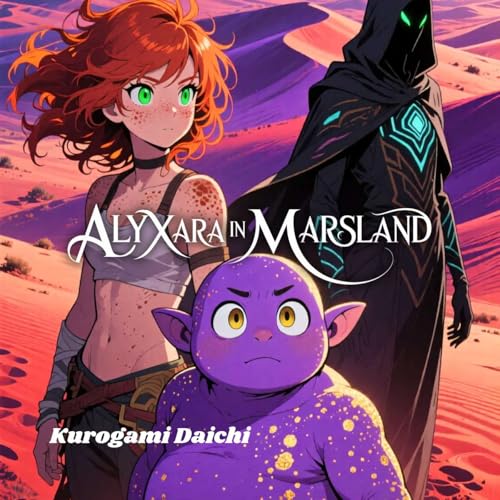 『Alyxara in Marsland: The Chronicles of Crimson Moons』のカバーアート