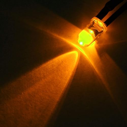 Miniatura 5 de uxcell 42pcs Color Mixto 0.118 in LED precableado luz DC3-5V 7.9 in pre cableado LED