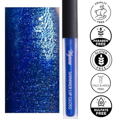 Mynena Blue Shimmer Lip Gloss thumb #5