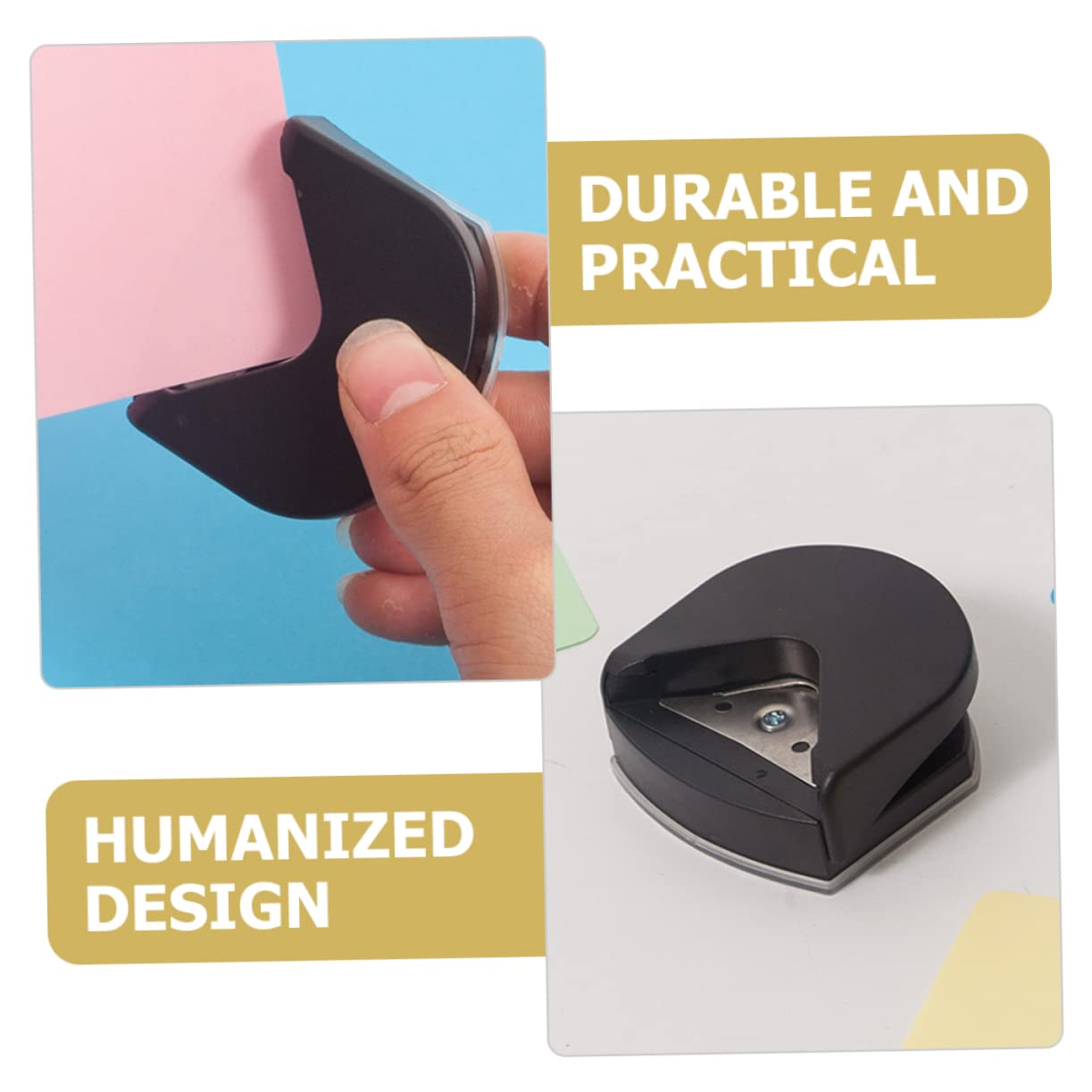 MUELODSIC Circle Maker Tool Paper Cutters for Crafting Corner Rounder Punch DIY Accessory