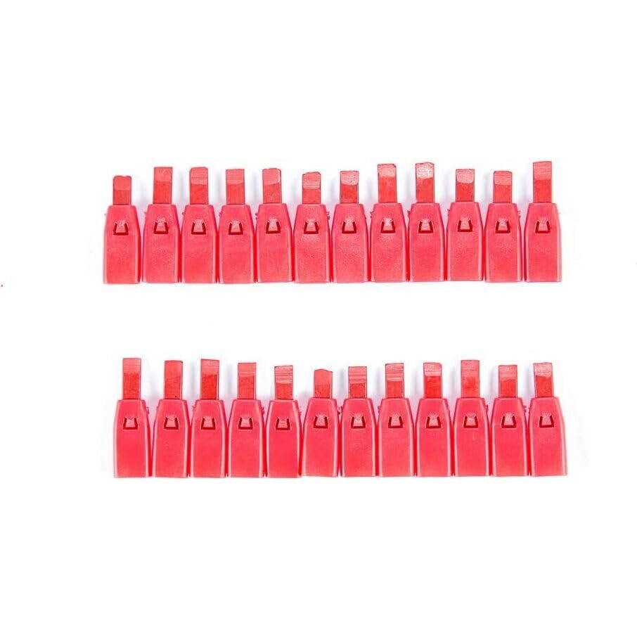Cartuchos rojos para lápices carpintero Swanson pack 10 miniatura 1