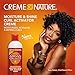Creme of Nature Moisture & Shine Curl Activator Creme, Defines & Smooths Curls, Anti-Frizz, Hydrating Formula with Argan Oil from Morocco, 12 oz