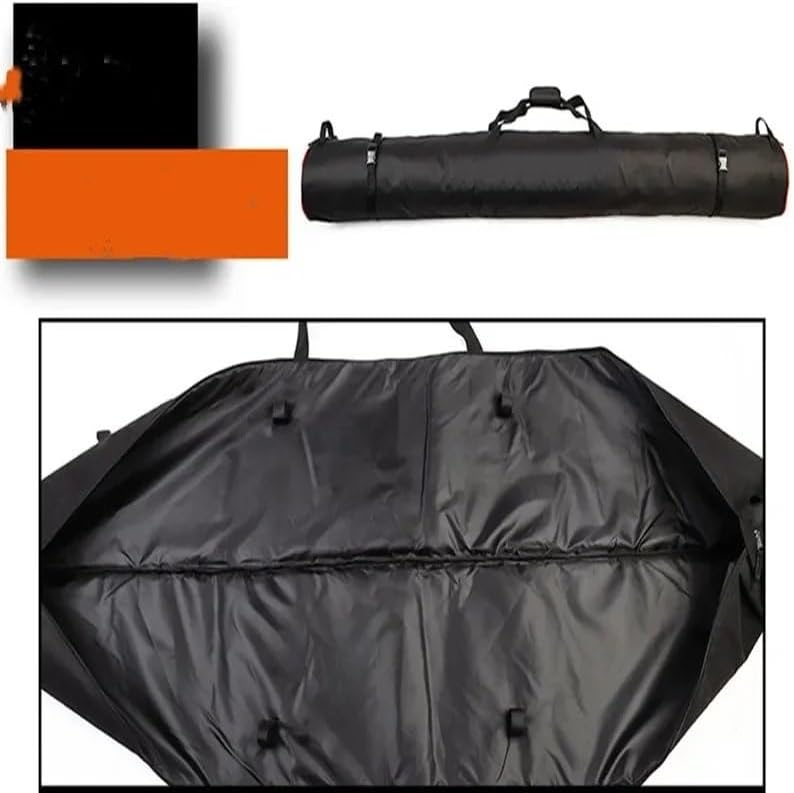 スキー用大容量スキーボードバッグ ダブルコットンオックスフォード防水スノーボード収納バッグ 旅行用