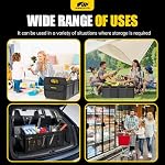MIKKUPPA Car Trunk Organizer - 75L Foldable Car Storage for Grocery, Black - Image 7