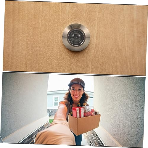Miroir antivol œil de chat de 26 mm de diamètre pour porte d'hôtel - 6