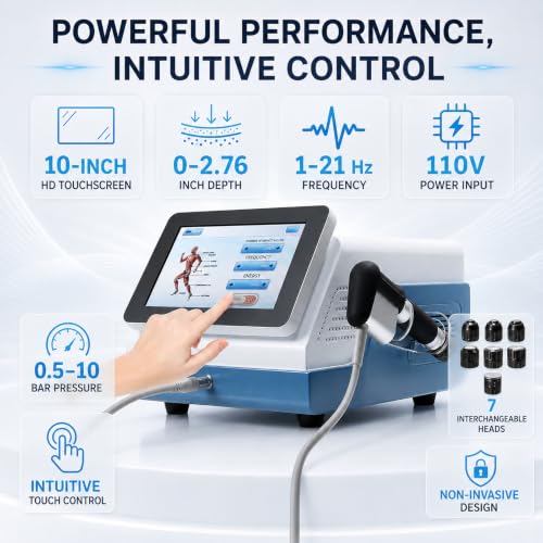 Fumooean Shockwave Therapy Machine, ESWT for Joint and Muscle Pain Relief — view 2