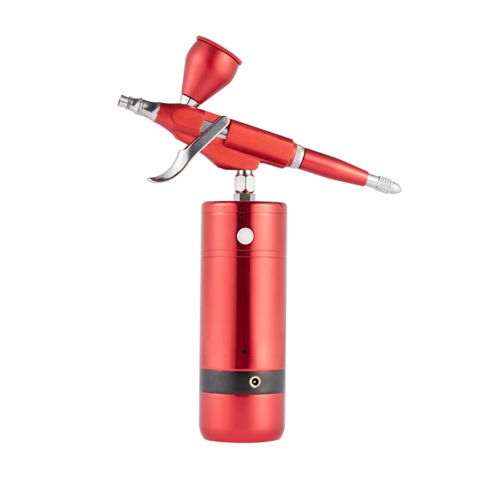 Un Tocco avvia Il Modello di Pompa ad Aria for aerografo Elettrico Che colora Il Tatuaggio aerografo del Salone di Bellezza per la Pittura di Graffiti, la Nail Art, Il Trucco(Black)