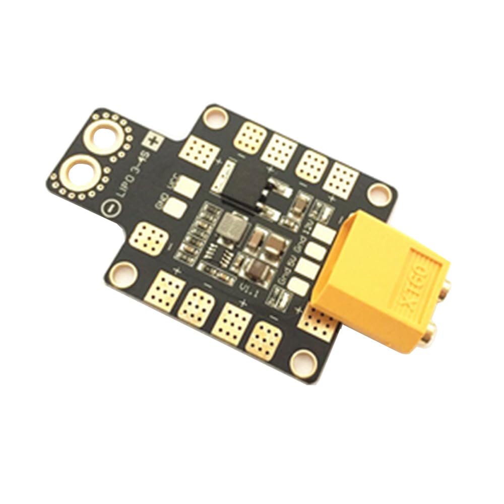 1PCS Pdb-xt60 Crossover Distributor Board Including XT60 Dual BEC 5v/2a 12v/0.5a Linear