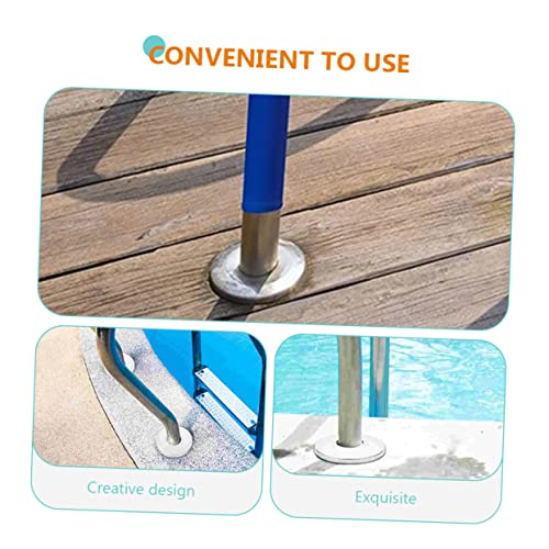 Cubierta decorativa inoxidable para escalera de piscina miniatura 3