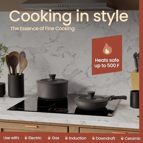 Bakken-Swiss 15-Piece Eco-Friendly Non-Stick Cookware Set - Image 3