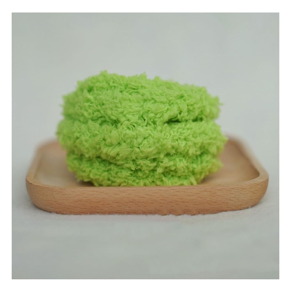 Egurs 2 Piece 15mm x 39 Inch Pipe Cleaners Super Chunky Chenille Stems Solid Color Thick Pipe Cleaners for Arts Creative DIY Crafts Decorations Green 2pcs — image 1