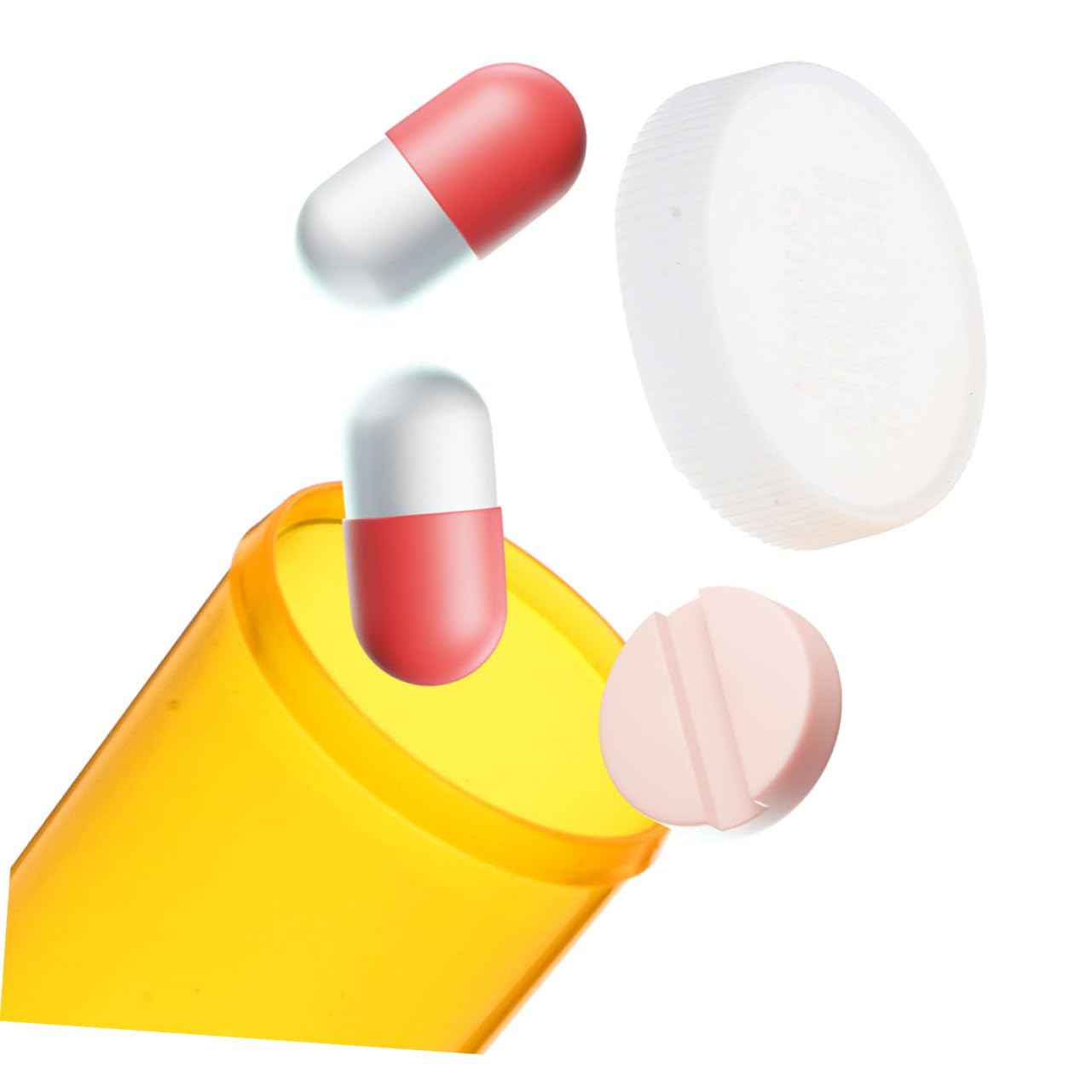 Organizer per Pillole da Viaggio 10 Pezzi, Contenitore Medicine Plastico Sigillo