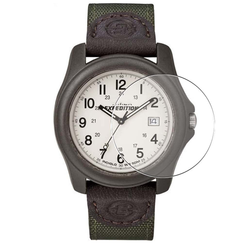 Puccy 3 Screen Protector Film, compatible with Timex Expedition Watch T42571 T49101 TPU Guard （ Not Tempered Glass Protectors ）