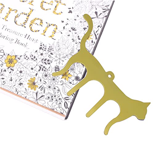 Q QINGGE Metal Music Book Clips Sheet Music Holder Clip Sheet Music Page Holder Clips for Sheet Music Stands, Cute Cat Shaped Metal Music Bookmark for Piano, Book, Keyboard Reading Recipe Holder
