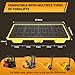 JINJUNYE Spill Containment Platform with Drain, Suitable Forklifts, 2 Drum Modular Platform Tray, 30 Gallon Liquid Capacity, 4000 Lbs Weight Capacity, 51.8X 26.8X 5.9