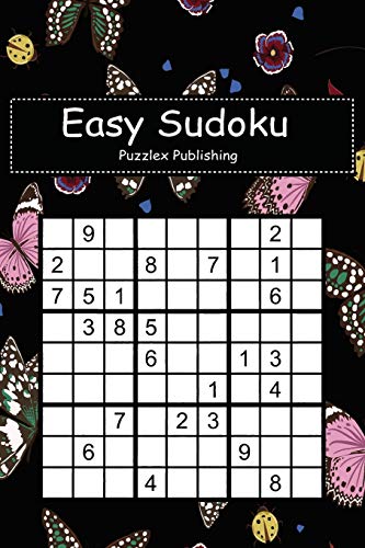 Easy Sudoku: Sudoku Puzzle Game For Beginers With Beautiful night butterflies flying cover