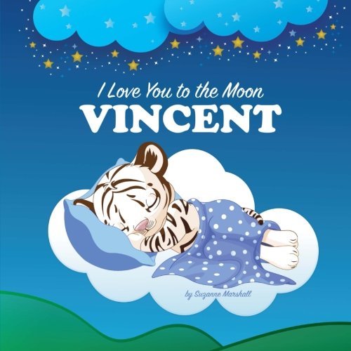 Image of I Love You to the Moon, Vincent: Personalized Book & Bedtime Story