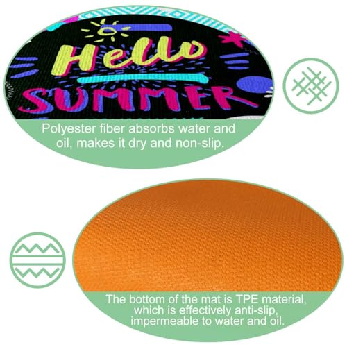 Tapis de cuisine antidérapant pour sécuriser et protéger le sol - 6