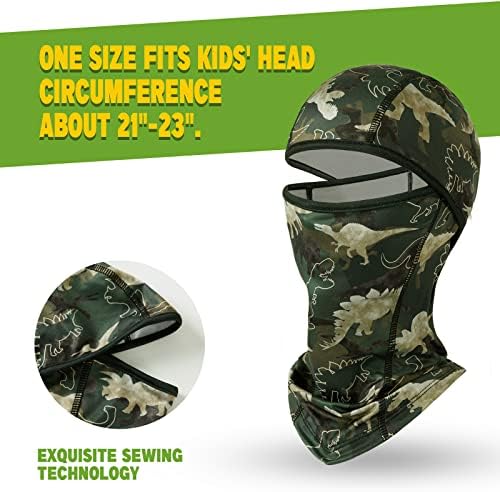 Dinosaurs Kids Balaclava Windproof Ski Face Warmer Neck Warmer for Boys Girls 7 51asnCdy3LL. AC