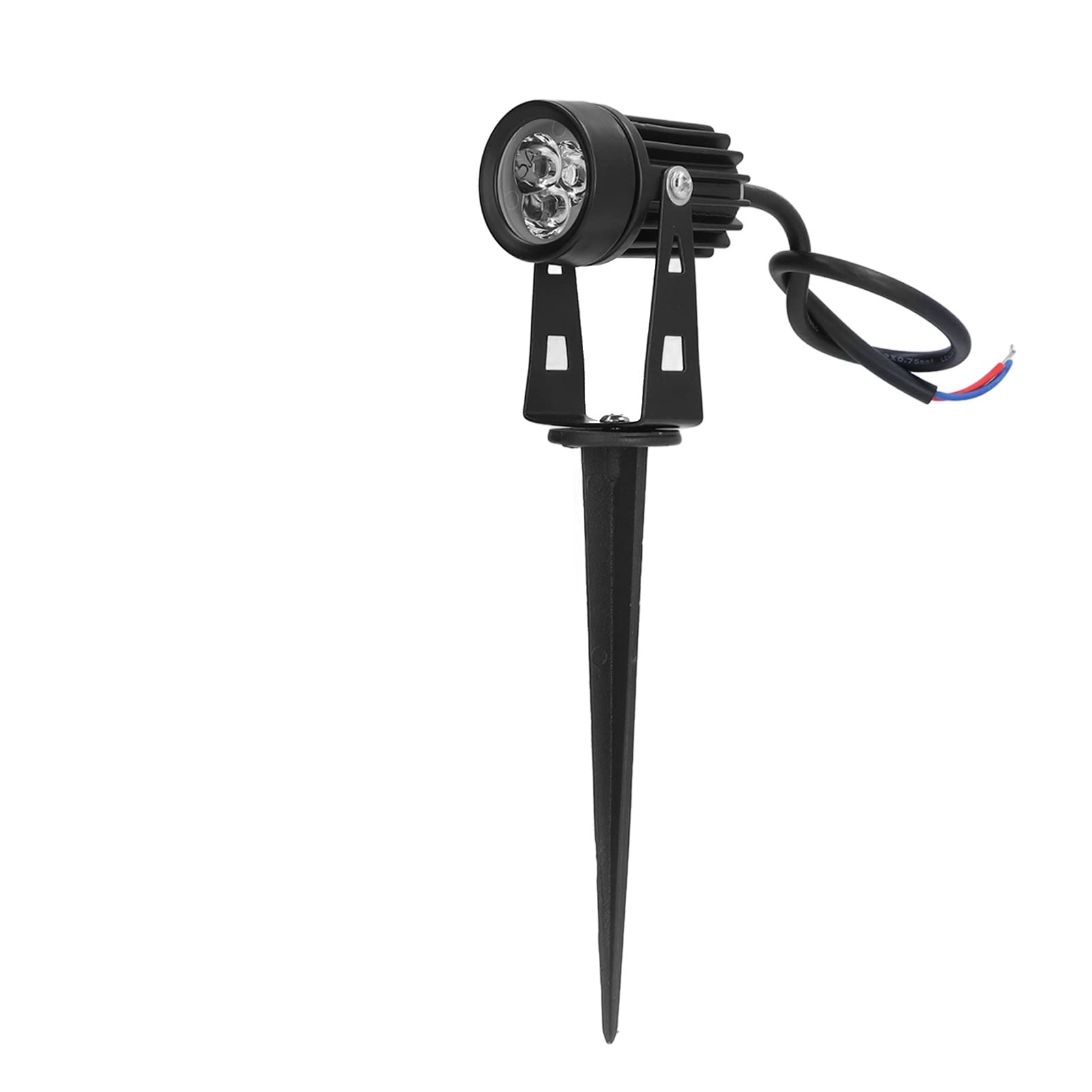 Reflektor Krajobrazowy LED 12 V, Wodoodporna Aluminiowa Zewnętrzna, Ciepła Biała ścieżkowa 3 W do Ogrodu i Podwórka