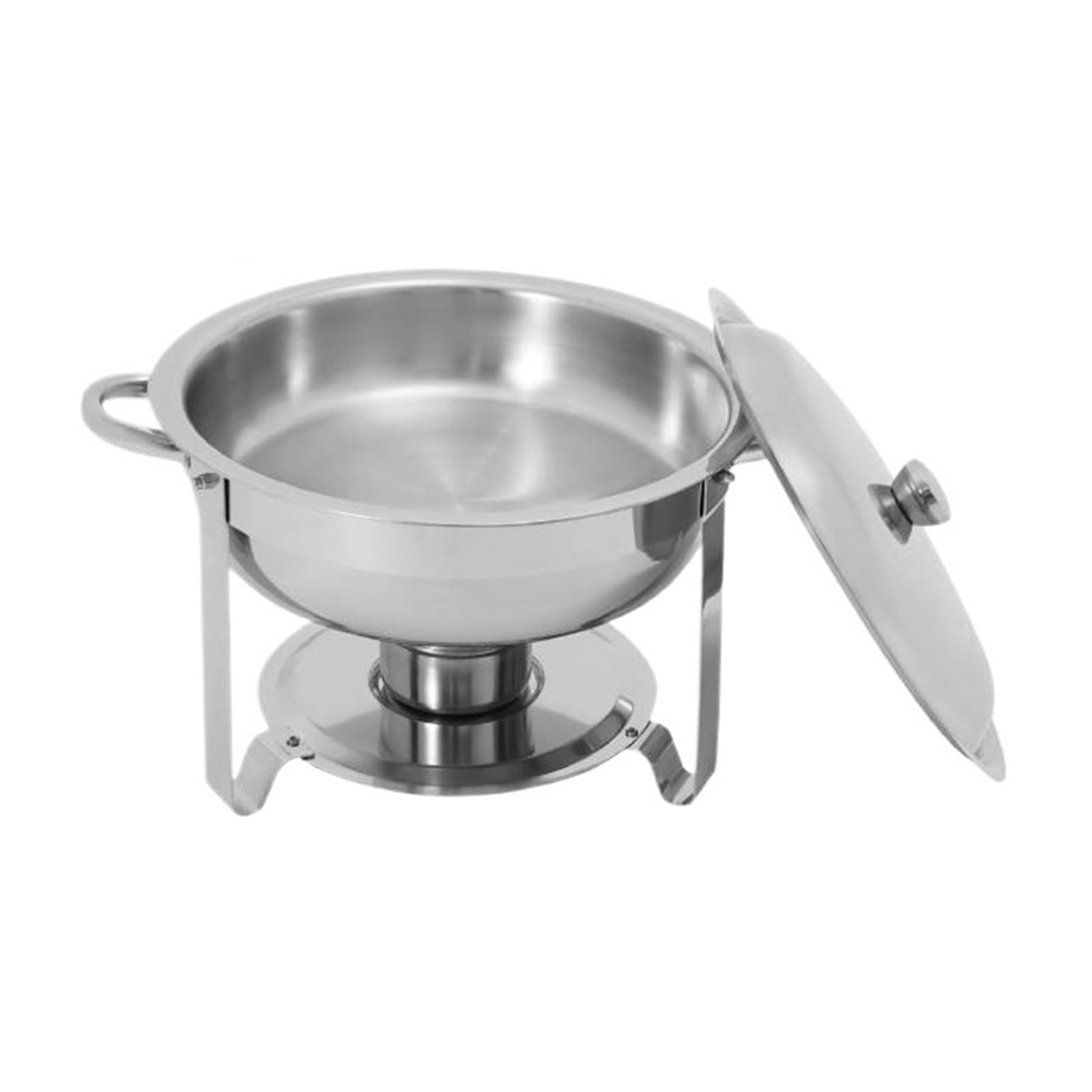 Juego De Buffet 1,19 Galones, Calentador Alimentos Acero Inoxidable, Ideal For Fiestas Y Reuniones Calor Duradero