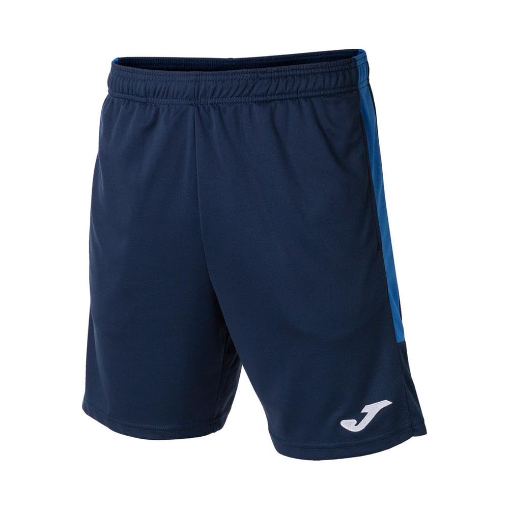 Joma Men's Bermuda Eco Championship Shorts, Navy, White, 6XS