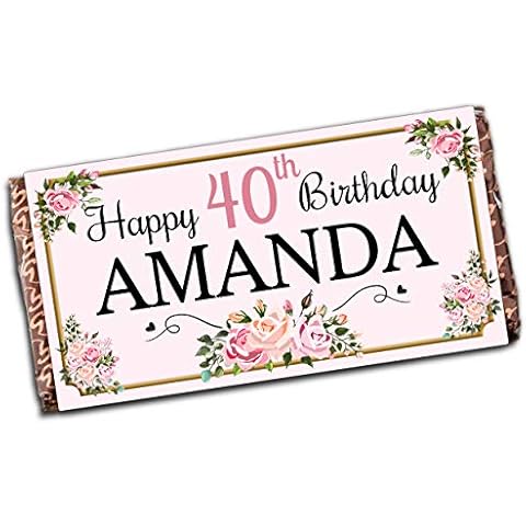 Personalised Chocolate Bar for Any Age Cover