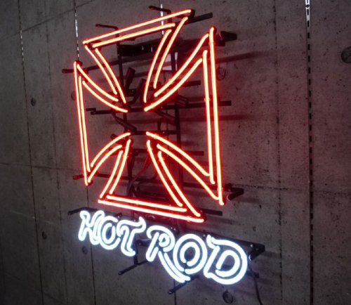 Amazon.co.jp: HOTROD NEON SIGN / ホットロッド ネオンサイン : DIY 