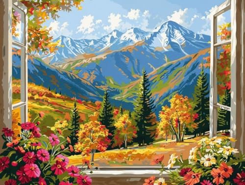 Diamond Painting Adulte Paysage 50x70cm avec Kit Complet Broderie