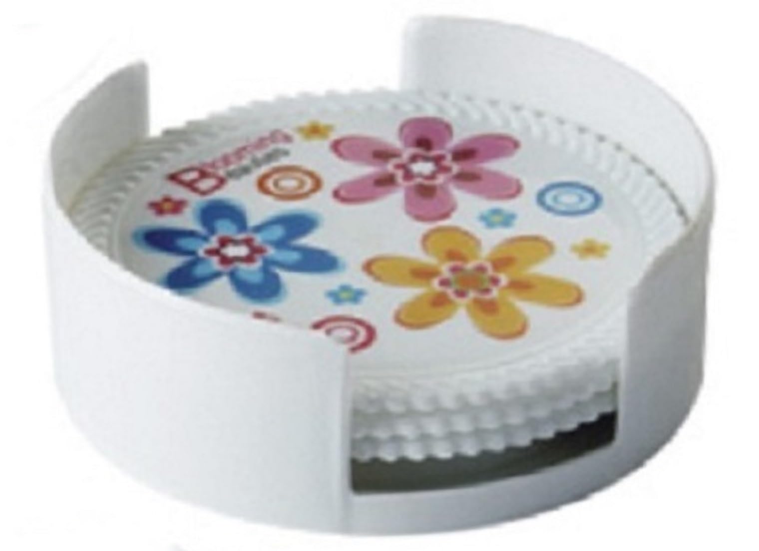 Sonal Tea TimeCoaster - Set of 6 Coasters with Coaster Stand, Best fit for Tea Cups, Coffee Mugs and Glasses (Tea Time) — Amazon image 2