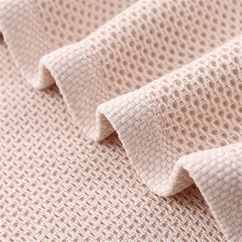 Toalla de baño gruesa de algodón absorbente estilo nido de abeja y malla textil de adulto 7