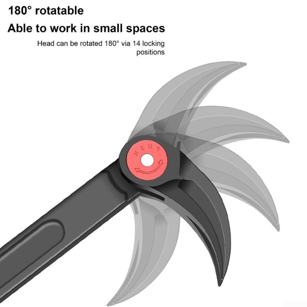 Leva leva per pneumatici auto, 35,6 cm 45,7 cm, leve per pneumatici resistenti, leva leva leva per pneumatici auto, strumento di rimozione per riparazione pneumatici per moto e scooter elettrici (45,7