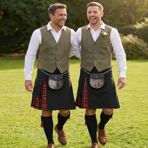 Image of UFS Kilts- Utility Kilt for Men Cotton & Tartan Size 30-66''