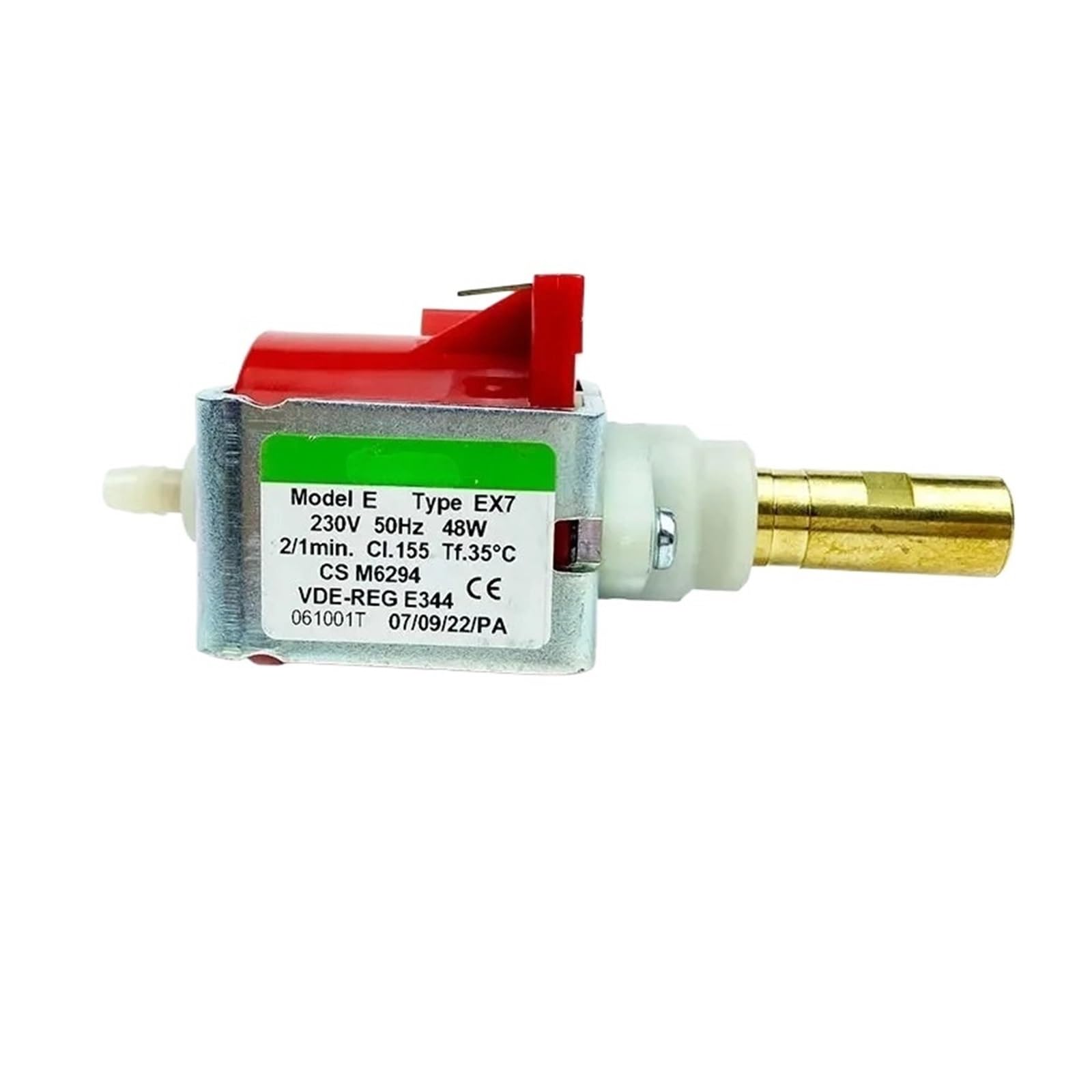 Electromagnetic Pump ，Compatible for ULKA， EX5/EP5/EX7, Cleaning Machine Water Pump, Coffee Machine Water Pump(EX7 230V)