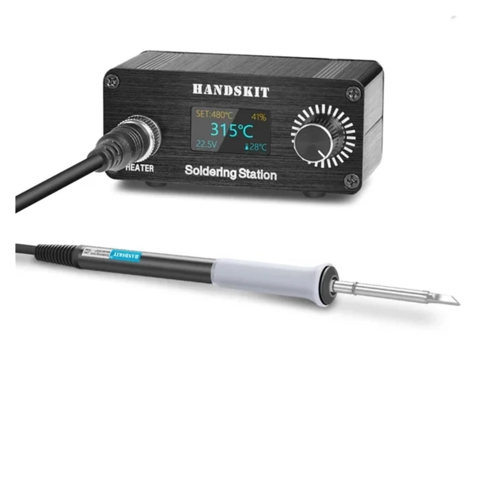 Stacja lutownicza, Stacja lutownicza T12-942 Mini OLED, zestaw do żelazka cyfrowego Rapid Heat