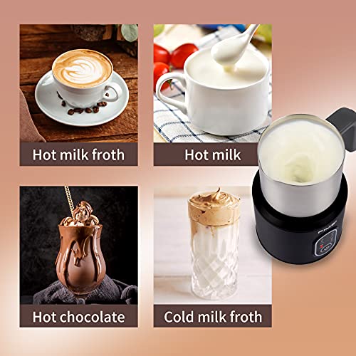 Montalatte Fimei 4 in 1 montalatte e vapore elettrico, interno antiaderente caldo freddo magnetico a vapore in acciaio… - immagine 7