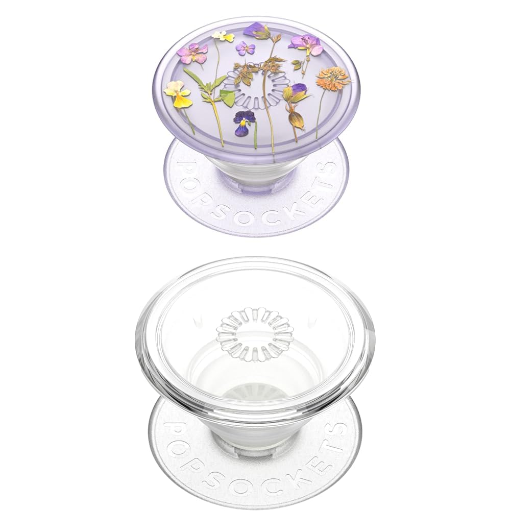 Soporte PopSockets translúcido morado: soluciona el agarre incómodo de tu teléfono de forma estética 2