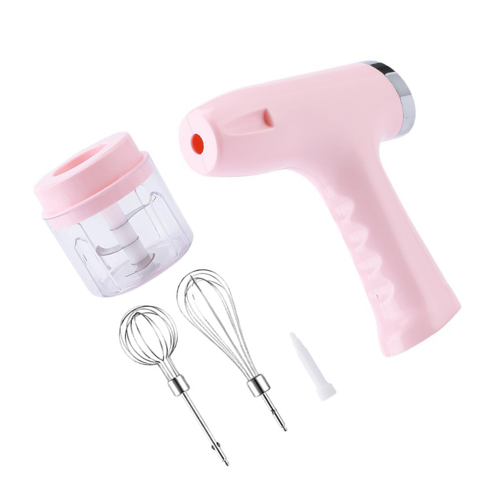 LUCKGONI Electric Eggs Beater Metal Handheld Whisk For Baking Cooking With Ergonomic ABS Handle Practical Beating Tool