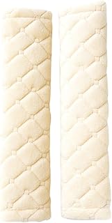 FAVOMOTO 2 Pares Protetor De Travesseiro De Cinto De Segurança De Carro Almofadas De Ombro De Carro Capa De Cinto De Segurança Capa De Cinto De Pelúcia Capa De Cinto De Segurança Capa De